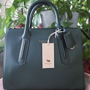 RADLEY LONDON Forest Green Satchel